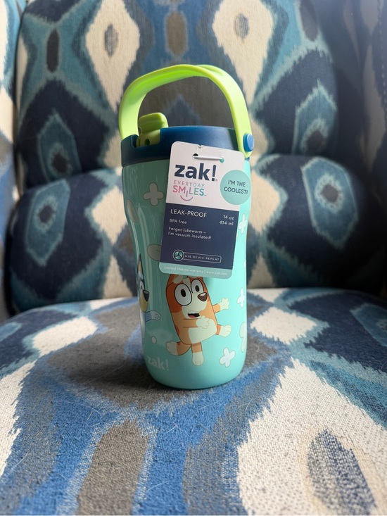 Other - zak! Kids Leak-Proof Character Water Bottle - Mint & Lime